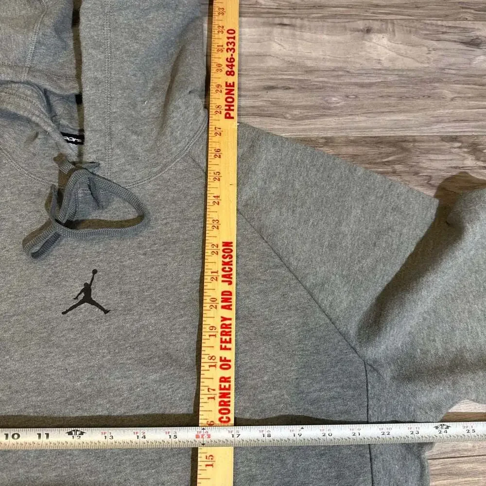 Jordan Sport Dri-Fit Fleece Pullover Hoodie - Grey